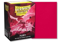 Dragon Shield DUAL Matte Standard-Size Sleeves - Fury - 100ct